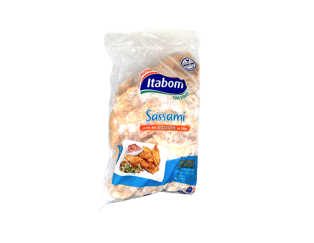 FILEZINHO SASSAMI DE FRANGO CONGELADO ITABOM (CX 20 KG)